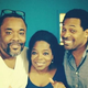 Lee Daniels, Oprah Winfrey and Mike Epps
ET screenshot